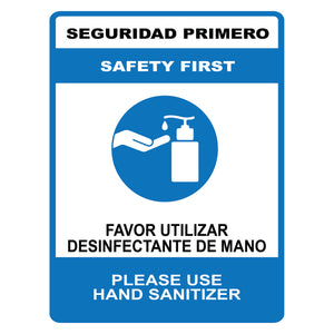 Hand Sanitizer Sign